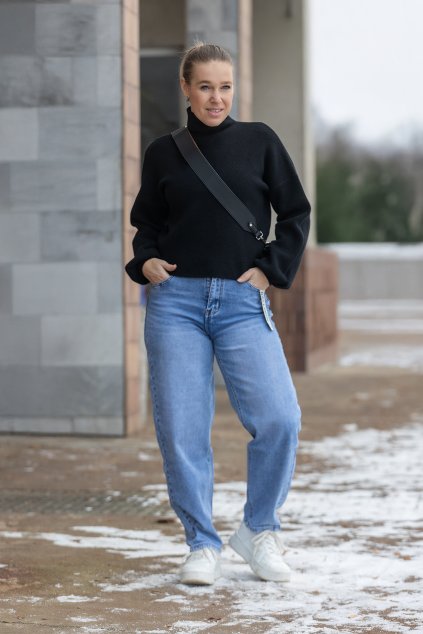 damske balonove dziny baby svetle modra moon girl