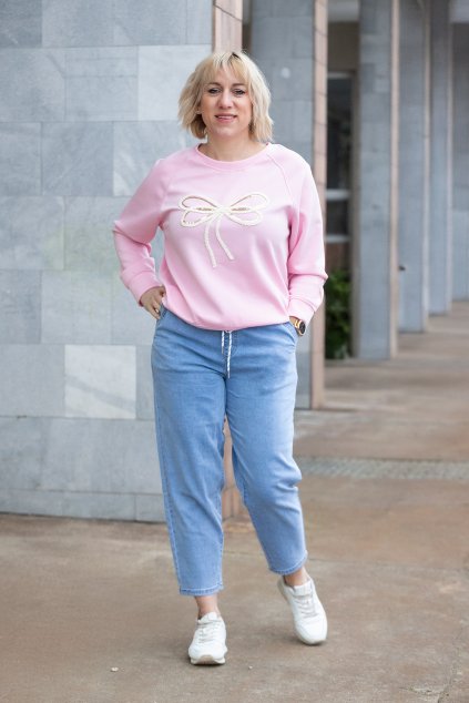 Balónové džíny do gumy LONE [MK509]