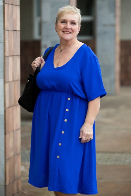 damske vzdusne saty kimberly kralovsky modra