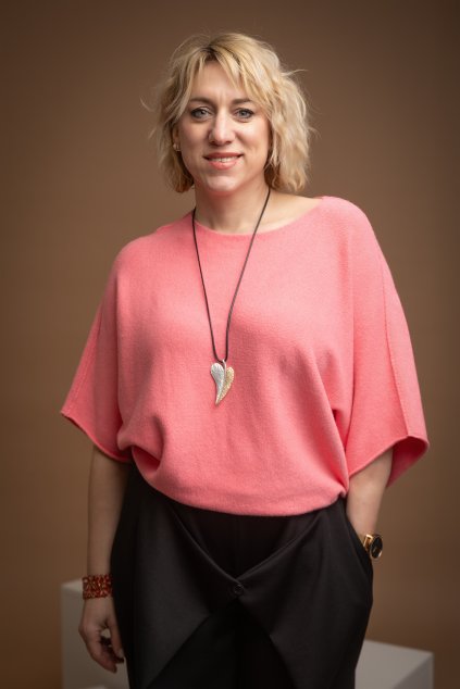 damsky oversize svetr bridget svetle ruzova