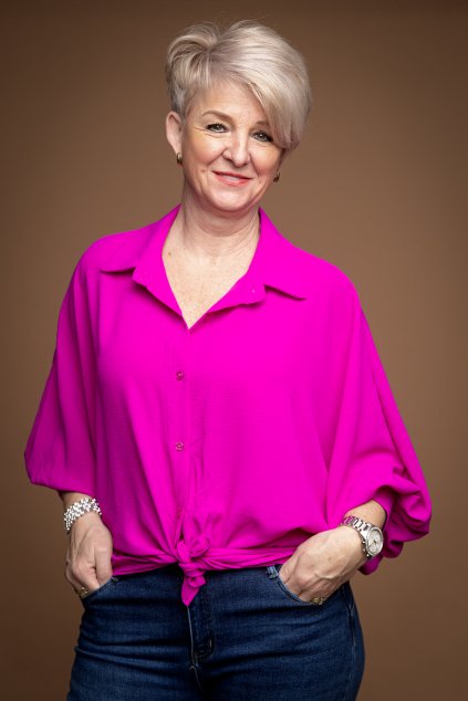 damska oversize kosile jeny fuchsiova