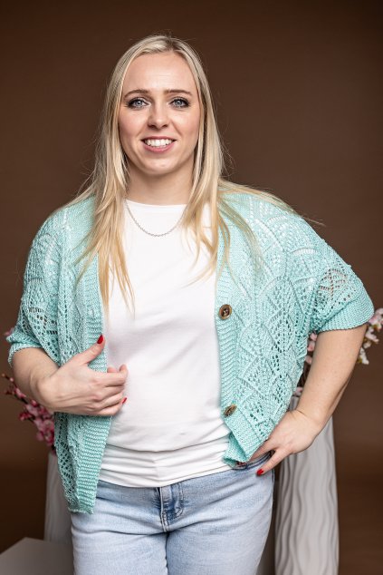 damsky svetr lesie mintova