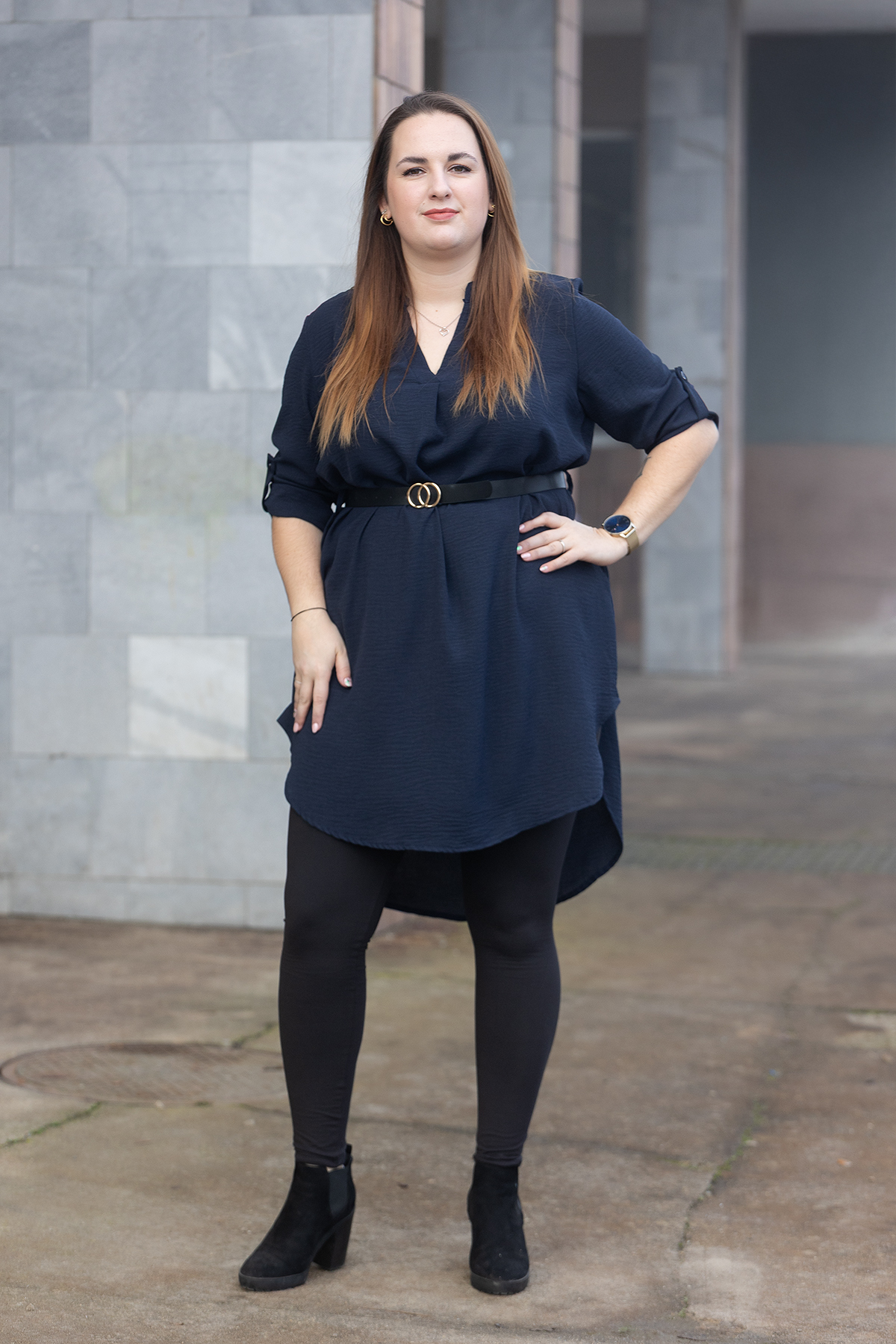 Italy fashion Košile Lejla Barva: Tmavě modrá