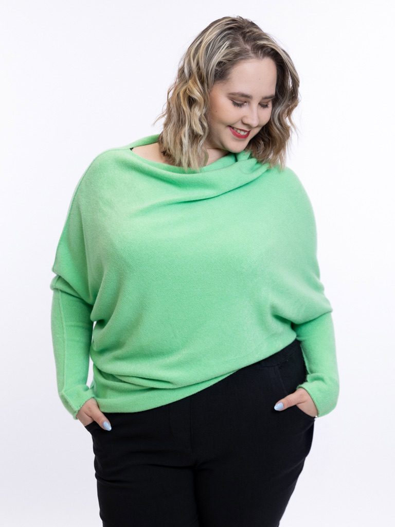 Italy fashion Svetr LOTTA Barva: Limetková