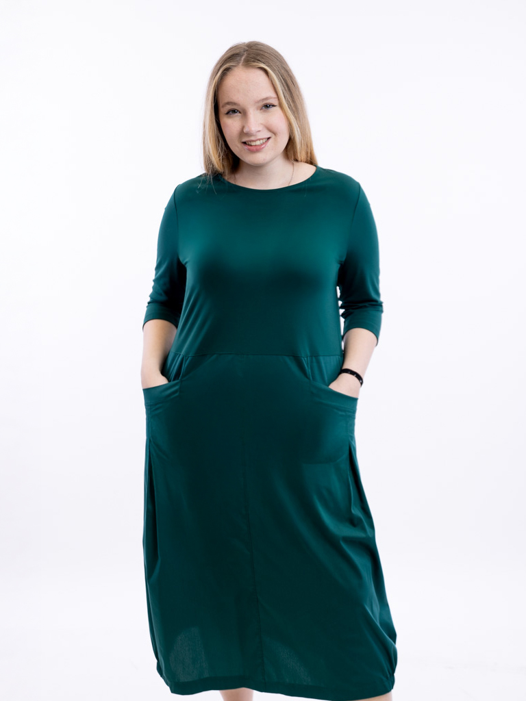 Antom Šaty NIKY Barva: Tmavě zelená