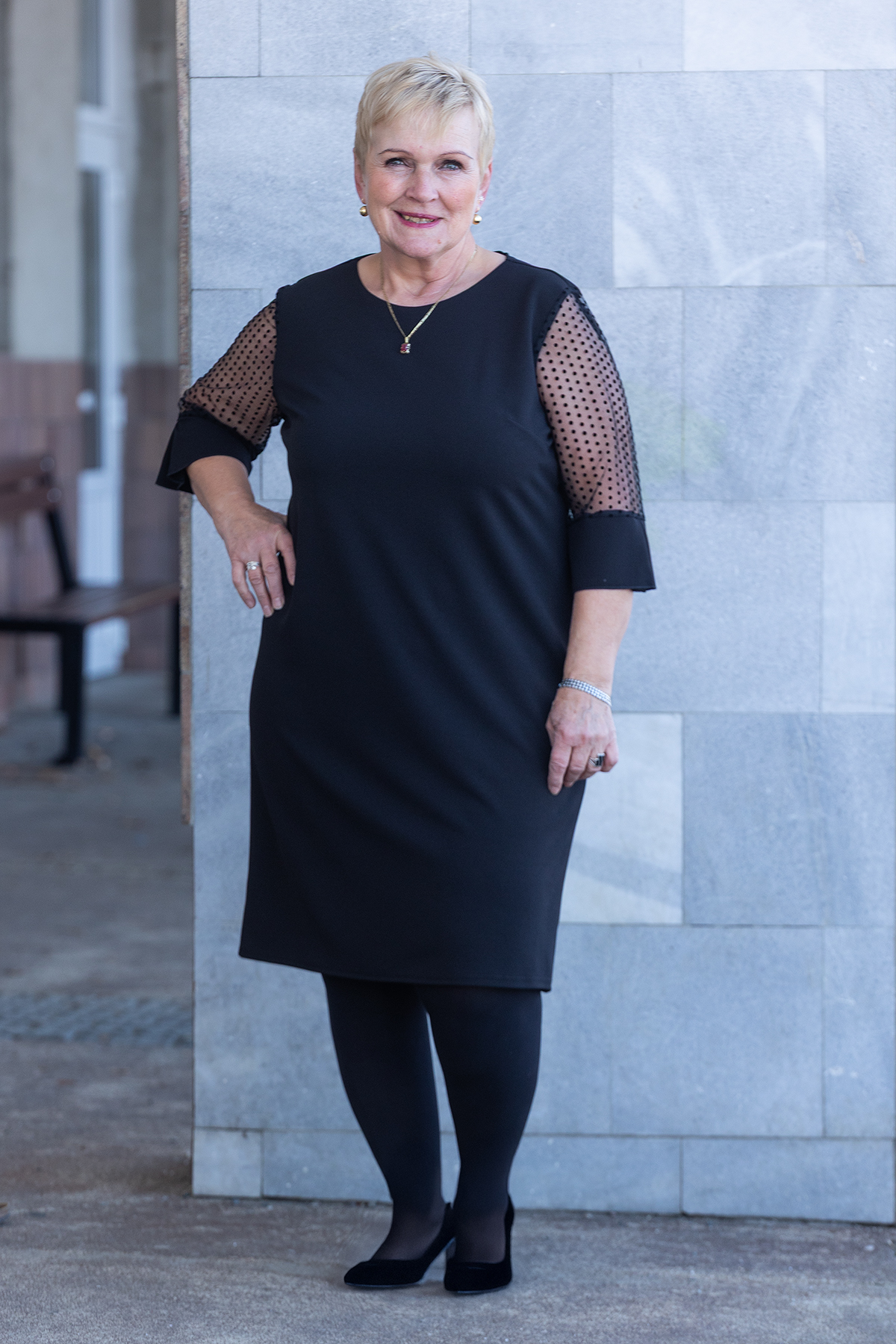 Figo Společenské šaty CLAIRE Barva: Černá