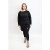 damske saty simply plus cerna