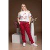 damske kalhoty atomky comfy vinova