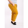 Dámské kalhoty pružné Rainy hořčicové