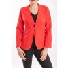 Dámské sako pružné City červené
