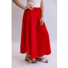 Dámská vzdušná kalhotová sukně Candy červená