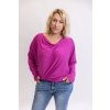 damske tricko REGULAR maxi fialova