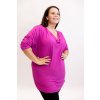 damske tricko REGULAR maxi fialova
