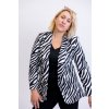 Dámské sako Bailey maxi zebra