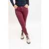 Dámské džíny Style vínové