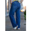 damske siroke dziny dark blues modra
