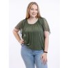 damsky top KARA khaki