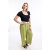 damske kalhoty ISOLDE limetkova