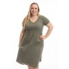 Letni saty ZELDA khaki