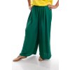 damske siroke kalhoty DELI travove zelena