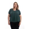 Tricko do gumy SABIA tmave zelena