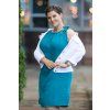 damska dzinova bunda WHITE bila