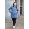 damska tunika LIBRE modry melir