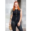 elegantni damska vesta CAROLINE cerna