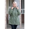 damska parka YUKON khaki