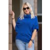 damsky elegantni svetr ANGELA kralovsky modra