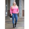 damske tricko do gumy s dlouhy rukavem CHICO svetle ruzova