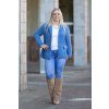 damske elegantni sako LISY svetle modra