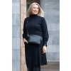 elegantni svetrove saty VAIANA cerna