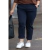 damske platene kalhoty TRESOR MAXI tmave modra