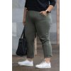damske platene kalhoty TRESOR MAXI khaki