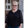 damska elegantni halenka SOFI cerna