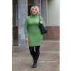 damske svetrove saty VALENTYNA zelena