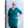 damske plesovae saty rosie zelena