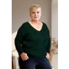 damsky svetr MOHAN tmave zelena