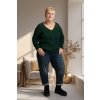 damsky svetr MOHAN tmave zelena