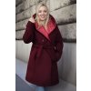 damsky zimni kabat STUARD bordo