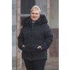 damska zimni bunda s koziskem baila