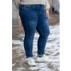 damske skinny dziny modra redseventy denim