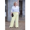damske elegantni kalhoty scoty zluta