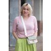 damsky upletovy top trust pudrova