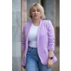 damske pruzne sako color lila