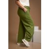 damske dzinove kalhoty edie pistacie