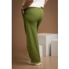damske dzinove kalhoty edie pistacie