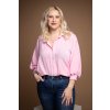 damska oversize kosile jeny svetle ruzova