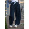 damske haremove kalhoty merlin tmave modra